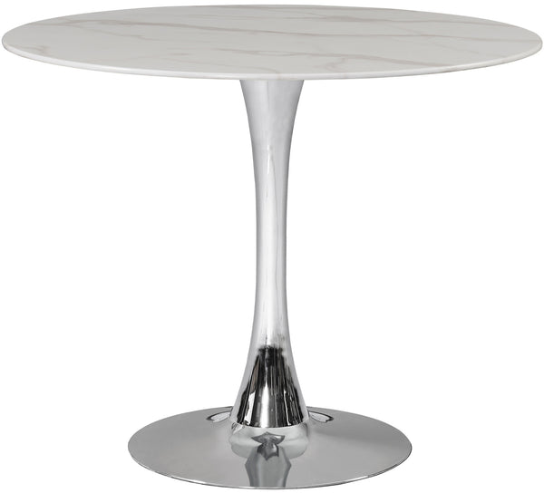 Omar Dining Table In Chrome