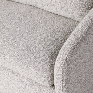 Topanga Sofa In 97" In Knoll Domino