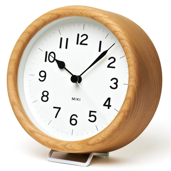 Miki Table Clock - Natural