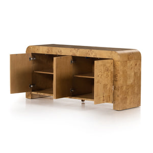 Jenson Media Console In Natural Poplar