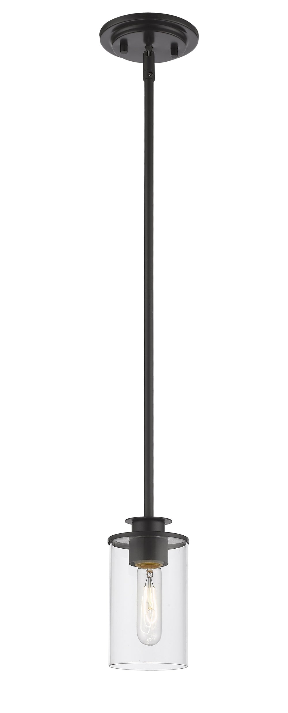 Savannah 1 Light Mini Pendant in Bronze Finish