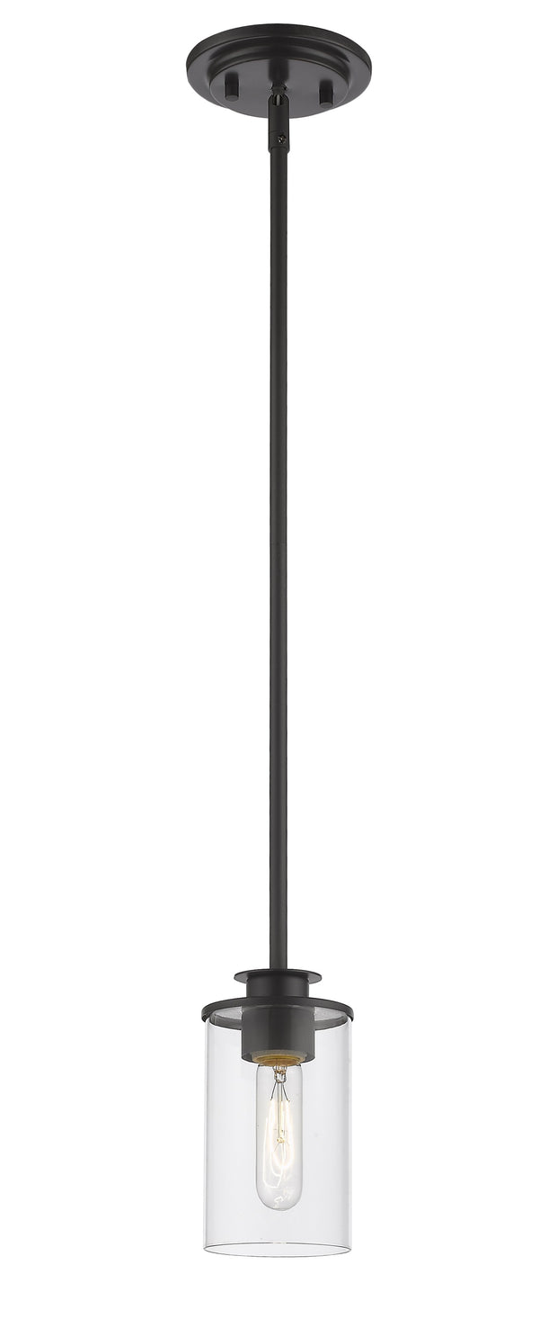 Savannah 1 Light Mini Pendant in Bronze Finish