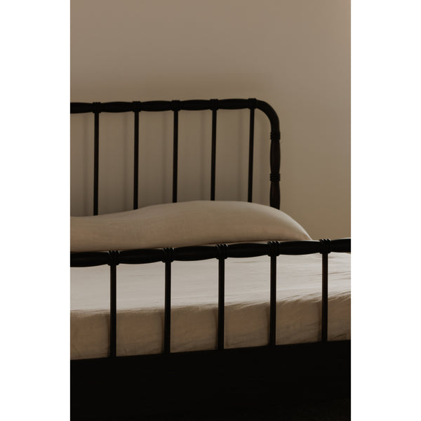 Moe's Vivian King Bed in Dark Brown