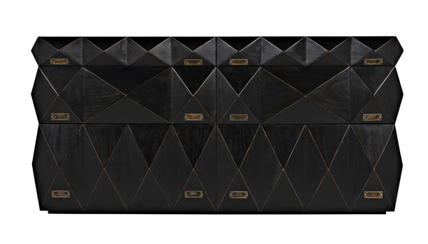 Allegra Dresser, Hand Rubbed Black