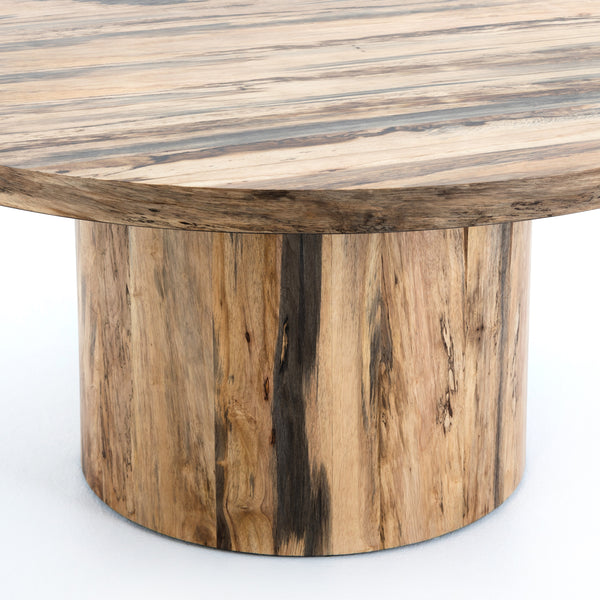 Hudson Round Dining Table In Primavera