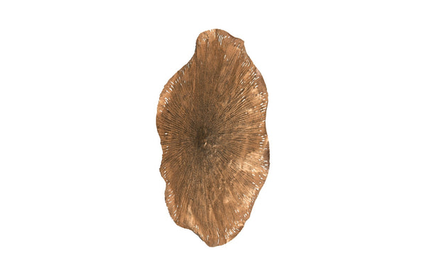 Lotus Wall Art, Copper/Black, Large