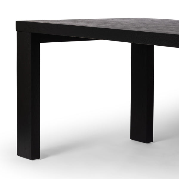 Millie Dining Table - Drifted Matte Black Veneer