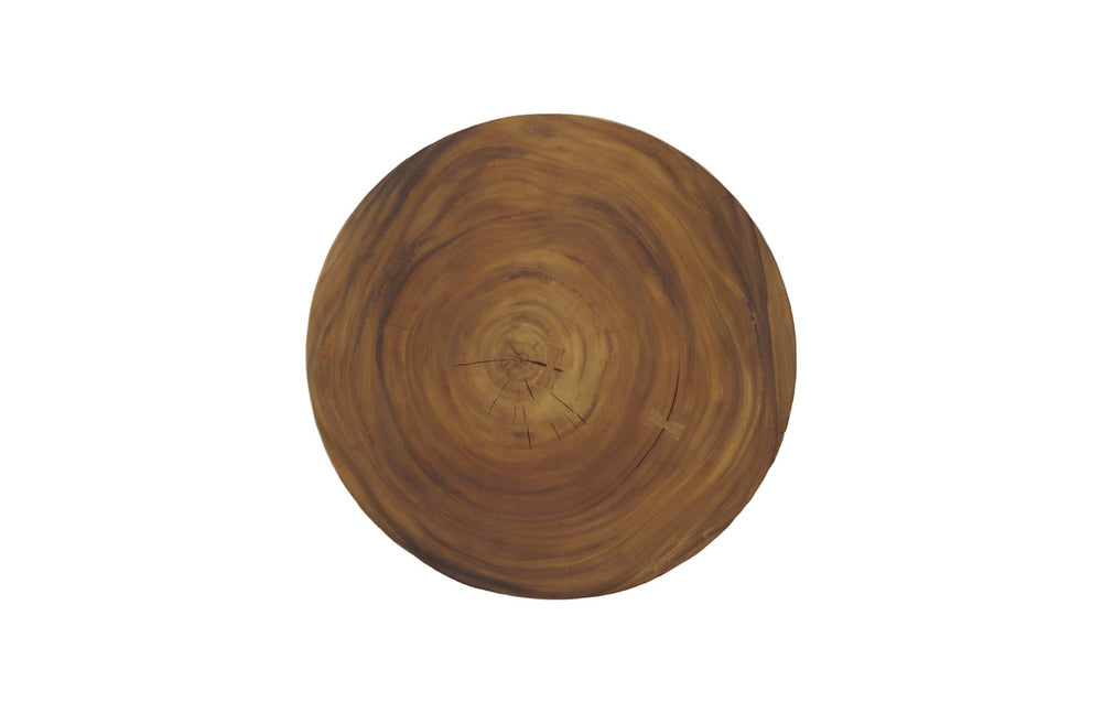 Chuleta Bar Table, Iron Base, Natural