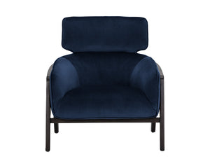 Maximus Armchair - Metropolis Blue