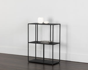 Eiffel Low Bookcase - Small - Black