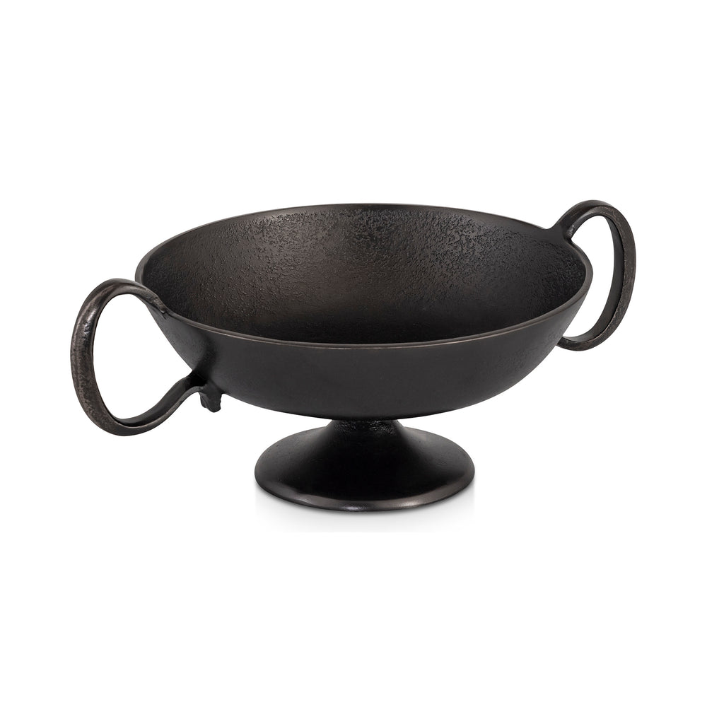 Moe's Floris Black Cast Aluminum Bowl