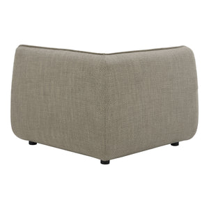 Zeppelin Corner Chair in Speckled Pumice Grey