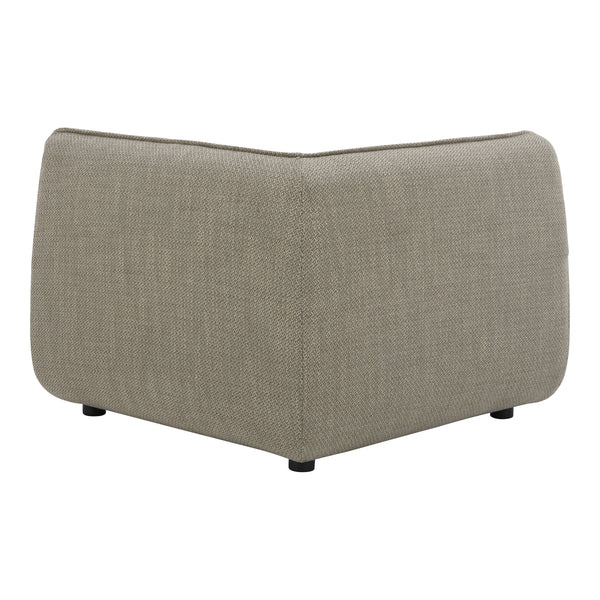 Zeppelin Corner Chair in Speckled Pumice Grey