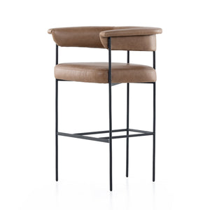 Carrie Bar Stool - Chaps Saddle