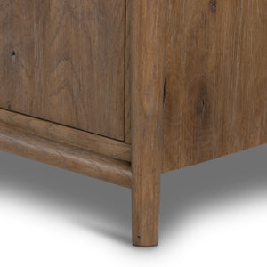 Glenview 6 Door Sideboard In Weathered Oak