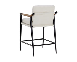 MEADOW COUNTER STOOL - HEATHER IVORY TWEED