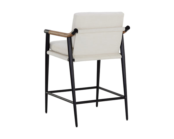 MEADOW COUNTER STOOL - HEATHER IVORY TWEED