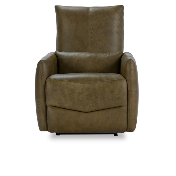 Thaya Leather Power Recliner with Adjustable Legrest