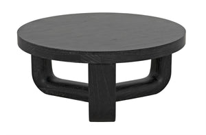 Joel Coffee Table, Cinder Black