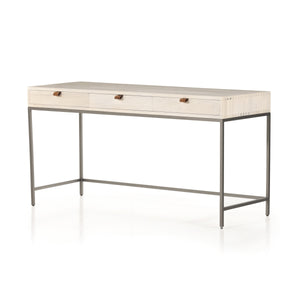 Trey Modular Writing Desk In Dove Poplar