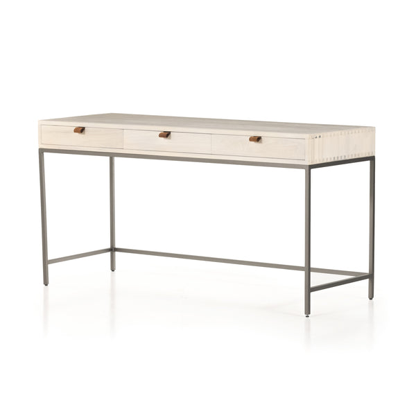 Trey Modular Writing Desk In Dove Poplar