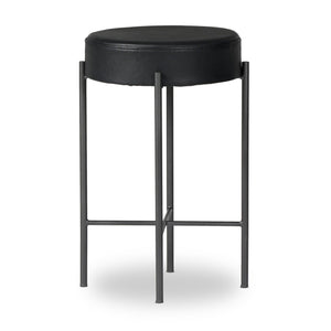 Nocona Bar + Counter Stool - Black Leather