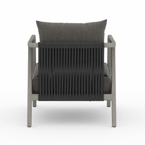 Numa Outdoor Chair in Grey and Charcoal