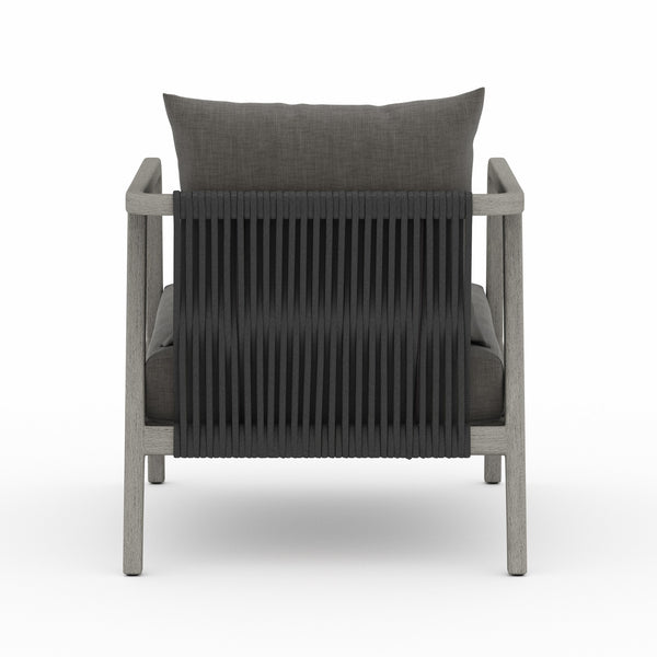 Numa Outdoor Chair in Grey and Charcoal