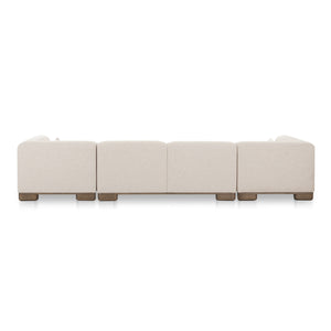 June U-Shaped Modular Sectional in Oatmeal