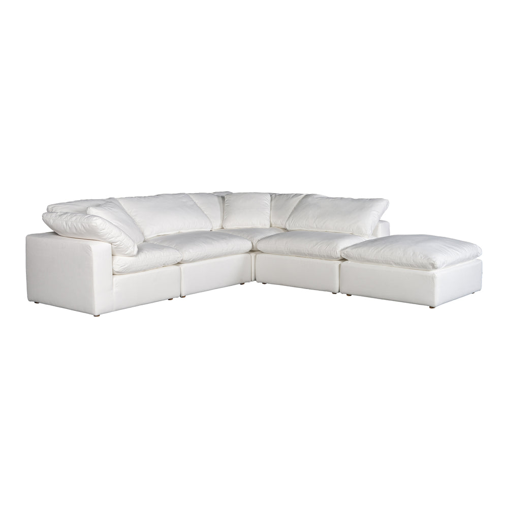 Moe's Terra Dream Modular Sectional Sofa in Cream White