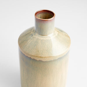 Marbled Dreams Vase in Olive Glaze