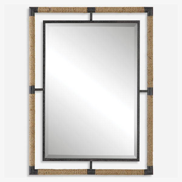 Melville Iron & Rope Mirror