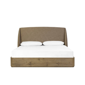 Maeve Bed - Laken Taupe