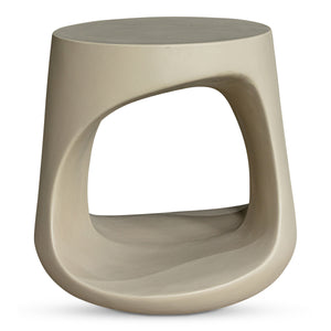 Rothko Outdoor Stool Cream - Moe's