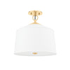 White Plains Semi Flush