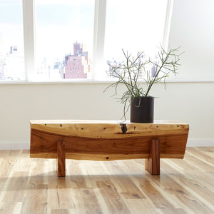 Chamcha Wood Triangle Bench