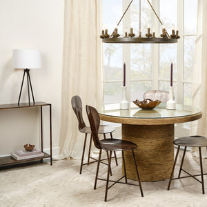 McCallan Metal Chair, Acid Wash Metal