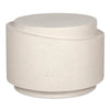 Moe's Cosmo Outdoor Accent Table in Off White
