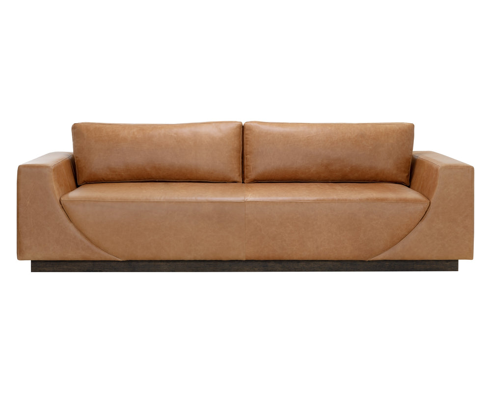 ANAKIN SOFA - DARK BROWN - TUSCANY COGNAC LEATHER