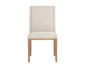 KALLA DINING CHAIR - MONUMENT OATMEAL