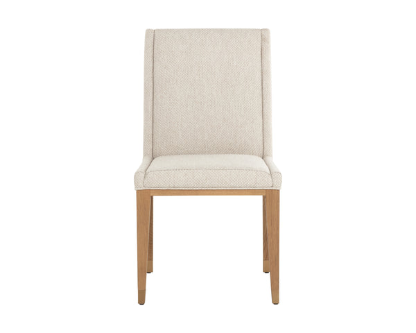 KALLA DINING CHAIR - MONUMENT OATMEAL
