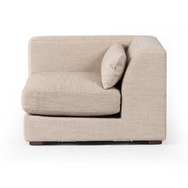 Sena Sectional In Alcala Wheat And Almond