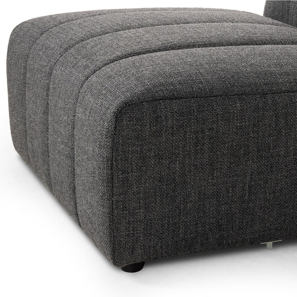 Build Your Own: Langham Channeled Sectional - Saxon Charcoal