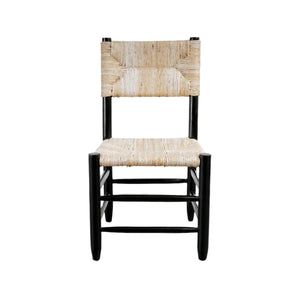 Sibyl Side Chair - Black & Natural