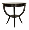 Scheffield Round End Table, Black