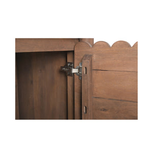 Moe's Wiley 4 Door Sideboard in Vintage Brown