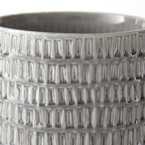 Somerville Vase in Oyster Silver