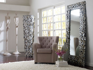 Skinny Female Sculpture, Roman Stone 84"H