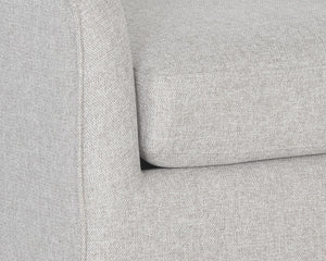 Hazel Swivel Lounge Chair - Belfast Heather Grey