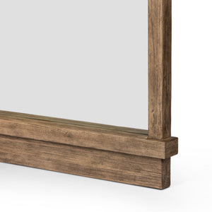 Ledge Floor Mirror - Distressed Light Pine